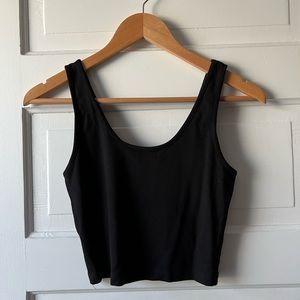 Black Crop Tank